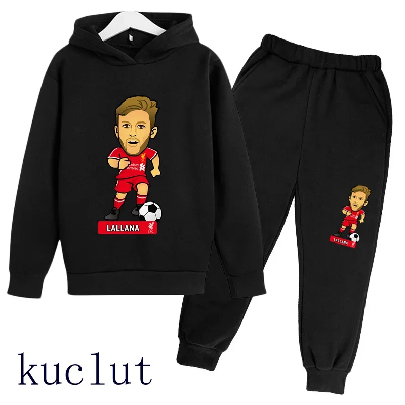 

12Football KUCLUT Autumn/Winter Fashion Outdoor Children's 3-15 Year Old Sports and Leisure Daily Outdoor Children's Set 100-160