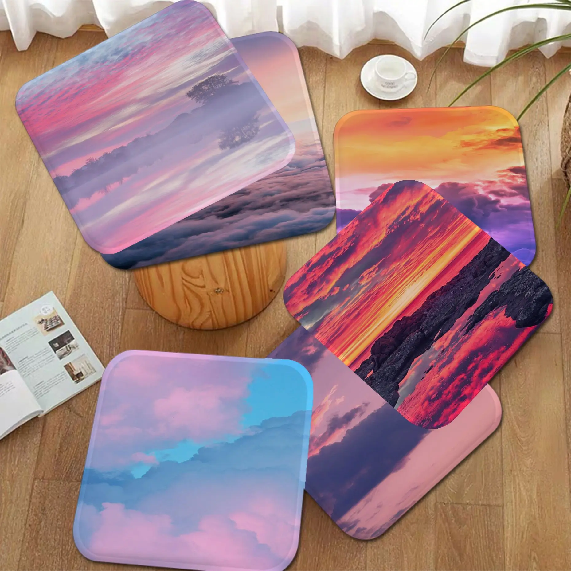 Cushion Soft Office Car Seat Comfort Breathable 45x45cm Chair Cushions