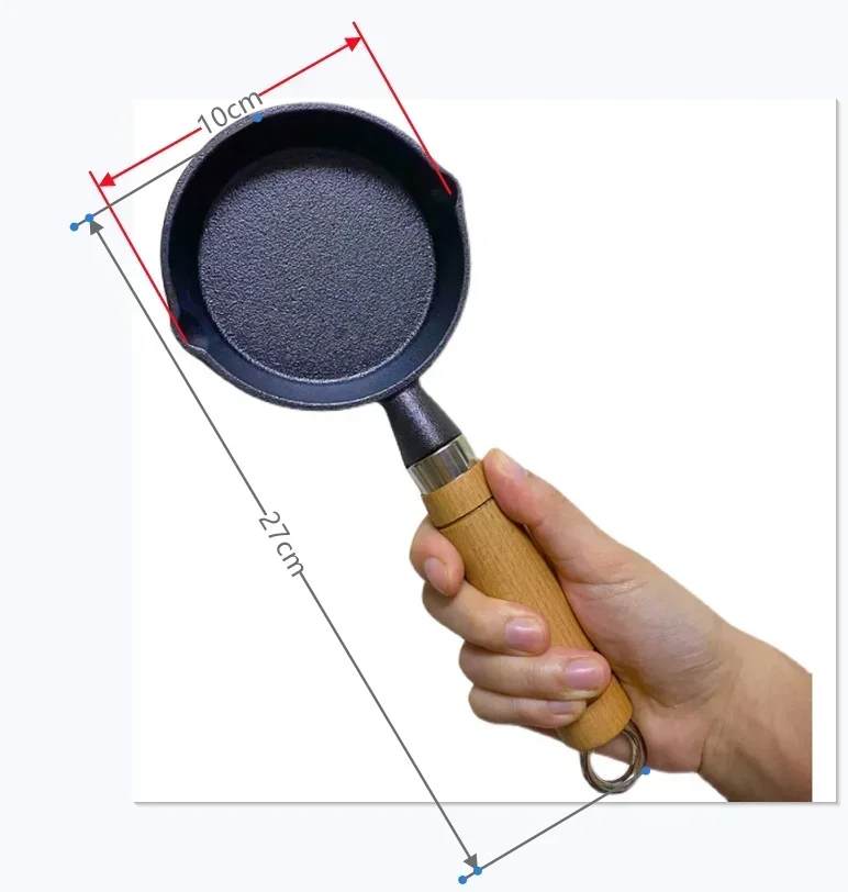 

Чугунная мини-сковорода для жарки