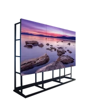 55 inch 4k 4x4 mount bracket advertising screen lcd display 3x3 controller outdoor videowall 2x2 indoor video wall
