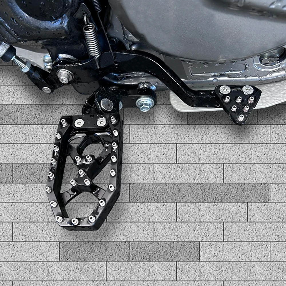 Алюминиевая мотоциклетная педаль для Suzuki DR650 1996-2021 2022 2023 DR 650 регулируемая тормоза
