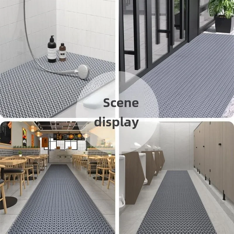 Ковер для ванной комнаты сотовый коврик ног противоскользящий отеля дома