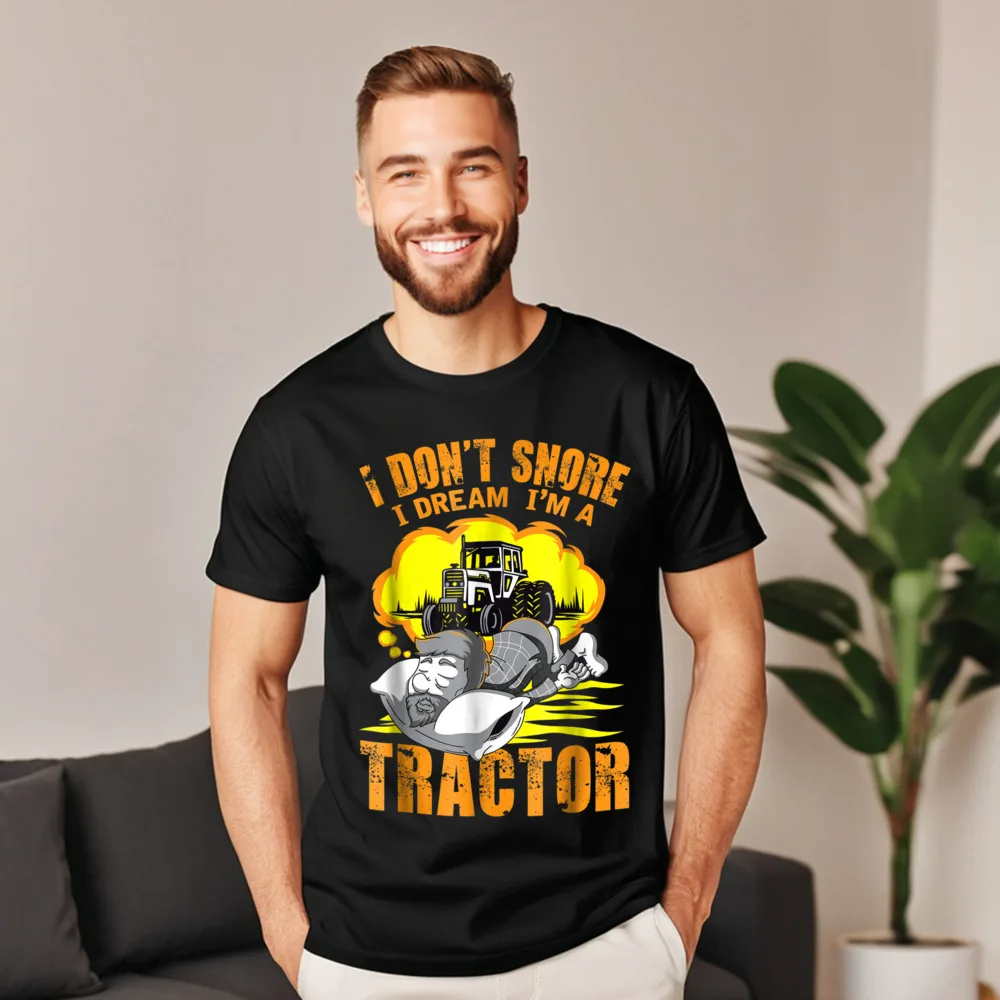 Футболка мужская графическая с коротким рукавом и круглым вырезом Забавный топ