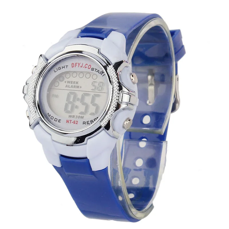 

Fashion Children Digital Led Quartz Alarm Date Sports Wrist Watch часы мужские RelóGios Digitais Watches For Children Reloj NiñO