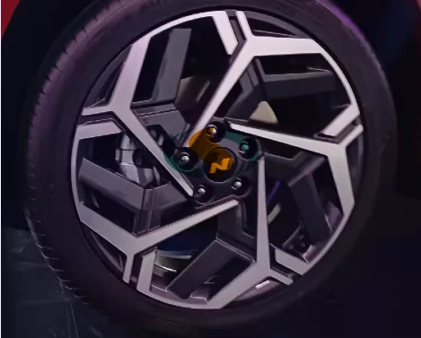 N Line Logo High Hubcap для Elantra Sonata Tucson KONA со стильными внешними аксессуарами