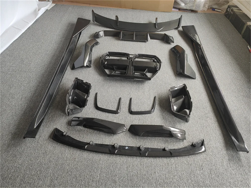 G80 G82 MP стиль Kohle faser Vorder lippe Seitens chюze Heck диффузор спойлер беженец квэйлер Набор для M3