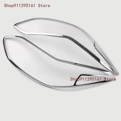 

Chrome Front Headlight Lamp Cover Trim Surround Bezel For Kia KX5 Sportage 2017 2018 Car Styling