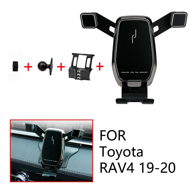 

Автомобильный держатель для телефона с креплением на вентиляционное отверстие держатель для Toyota RAV4 2019 2020 автомобильные аксессуары