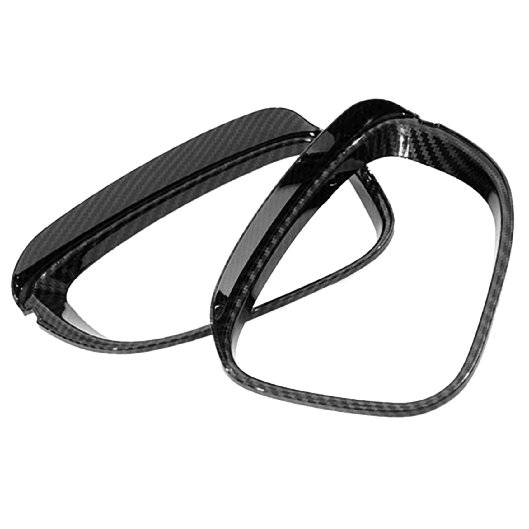 Чехлы для автомобильных зеркал заднего вида из АБС-углеродного волокна дождевая