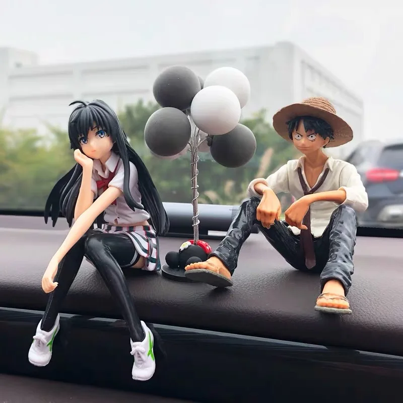 

Car Decoration Cute Cartoon Anime car interior Action Figure Figurines Balloon Ornament Auto Interior Dashboard Accessories Gift