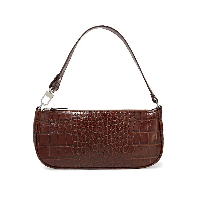 

Luxury Brand Handbag Vintage Underarm Patch Bag Messenger Bag Fashion Women's Bag Designer Handbag PU Niche tide Shoulder bag