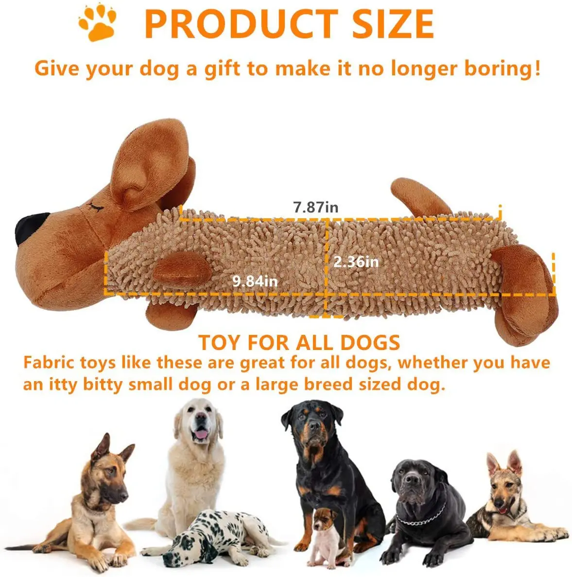 

Funny Pet Toys Animal Shaped Bite Resistant Chew Toys Dog Interactive Tooth Cleaning Molar Toys Soft Plush Squeaky Sounder