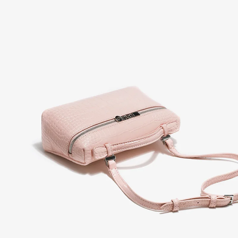 Сумка для обеда с крокодиловым узором ручная сумка диагональным крестом на одно