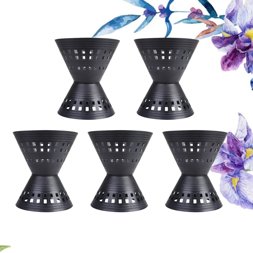 

5 Pcs Bouquet Fixed Tool Plastic Holder Fresh Flower Cartoon Packaging Device Materail