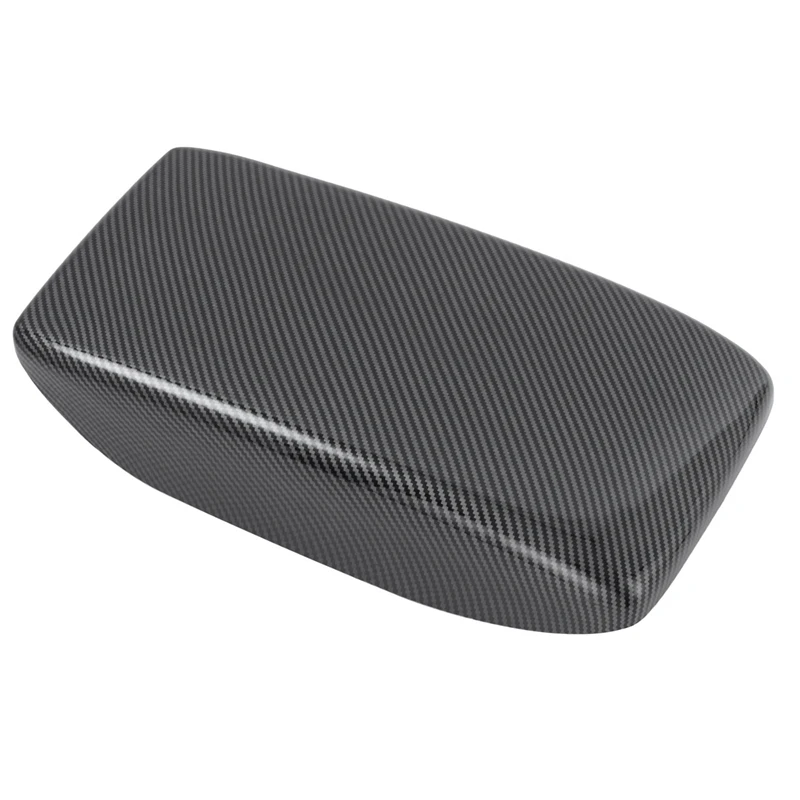 

Carbon Fiber Car Center Console Armrest Cover Trim For ID.4X ID4X 2022