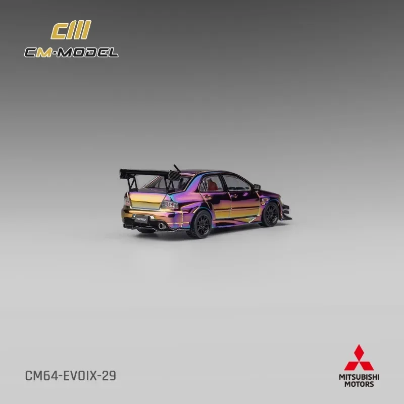 CM 1:64 Mitsubishi EVOIX металлическая модель автомобиля