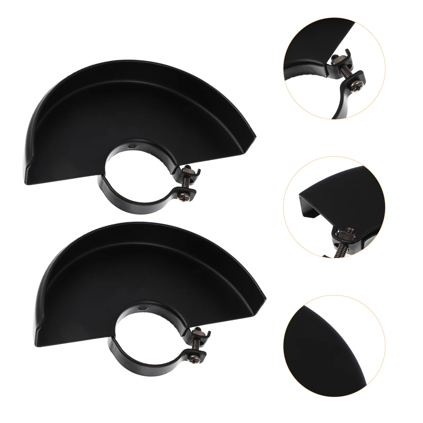

2 Pcs Wheel Cover Angle Grinder Protector Grinding Protective Iron Safety Guard