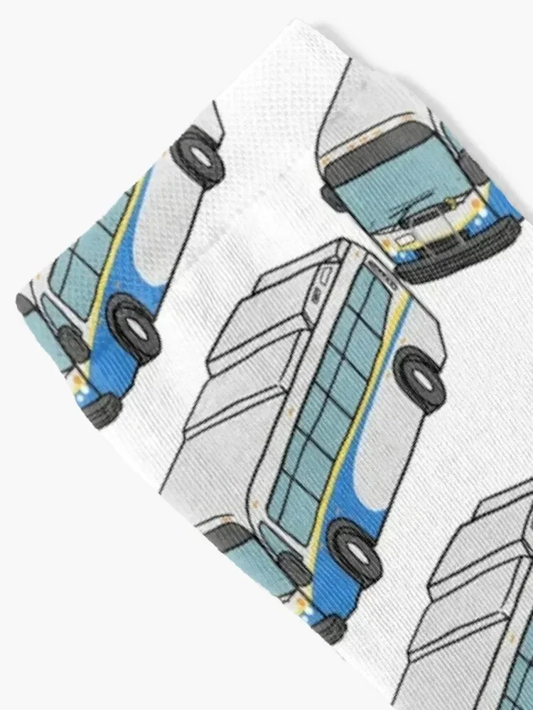 Носки Vancouver Bus Crossfit рождественский подарок компрессионные чулки каваи мужские