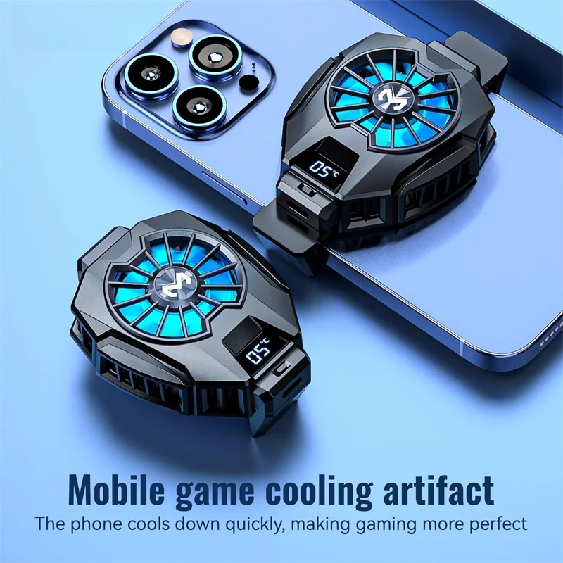 Memo Dl05 Кулер Для Телефона С Дисплеем Перезаряжаемый Полукондукторный Радиатор