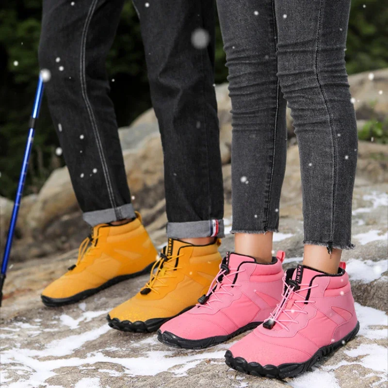 Зимние мужские ботинки для отдыха на открытом воздухе Нескользящие походные