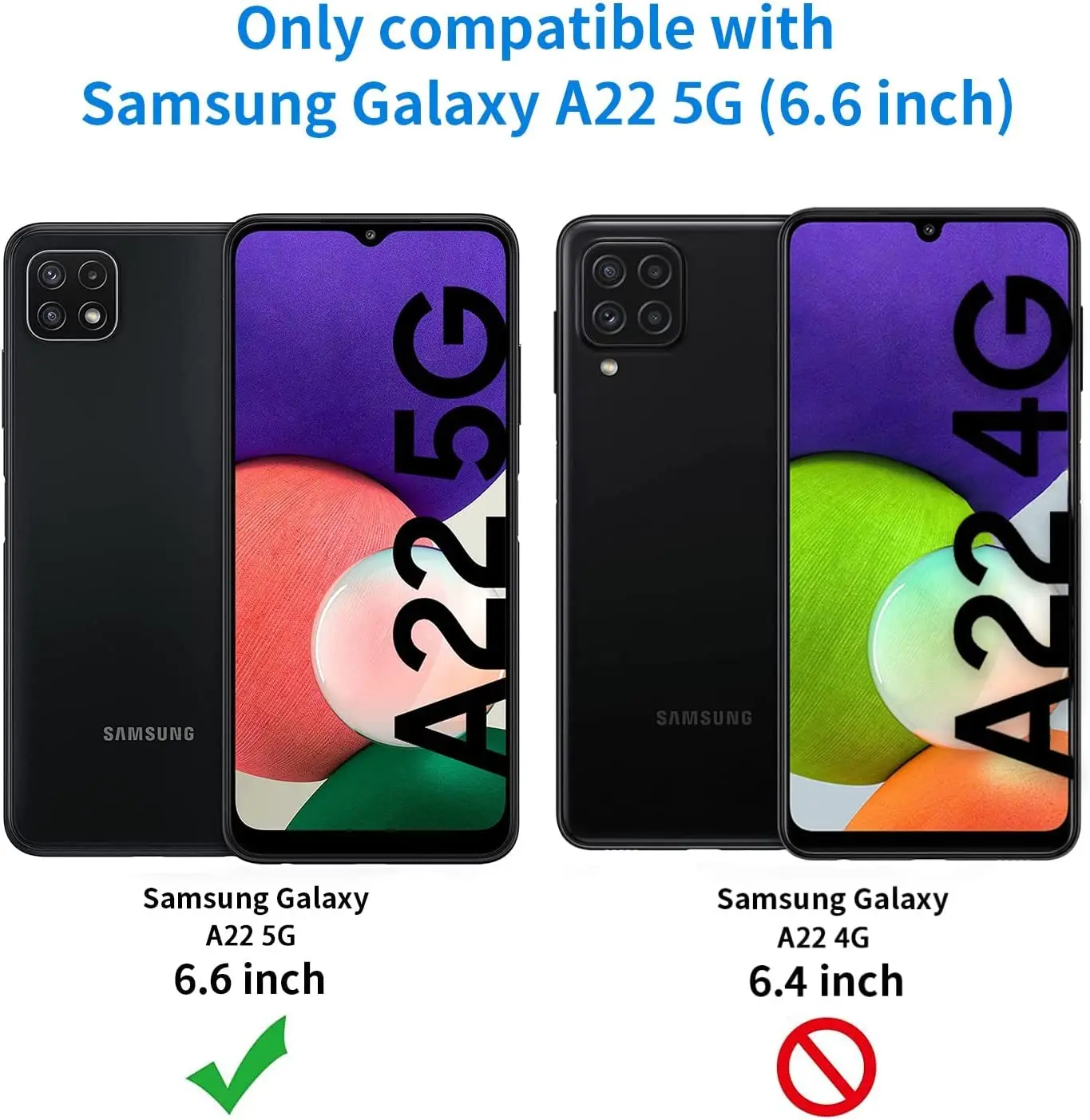 Фото Новинка 2026 года: Защитное стекло для Samsung Galaxy A22 5G (1/2/3/4 шт.) №2