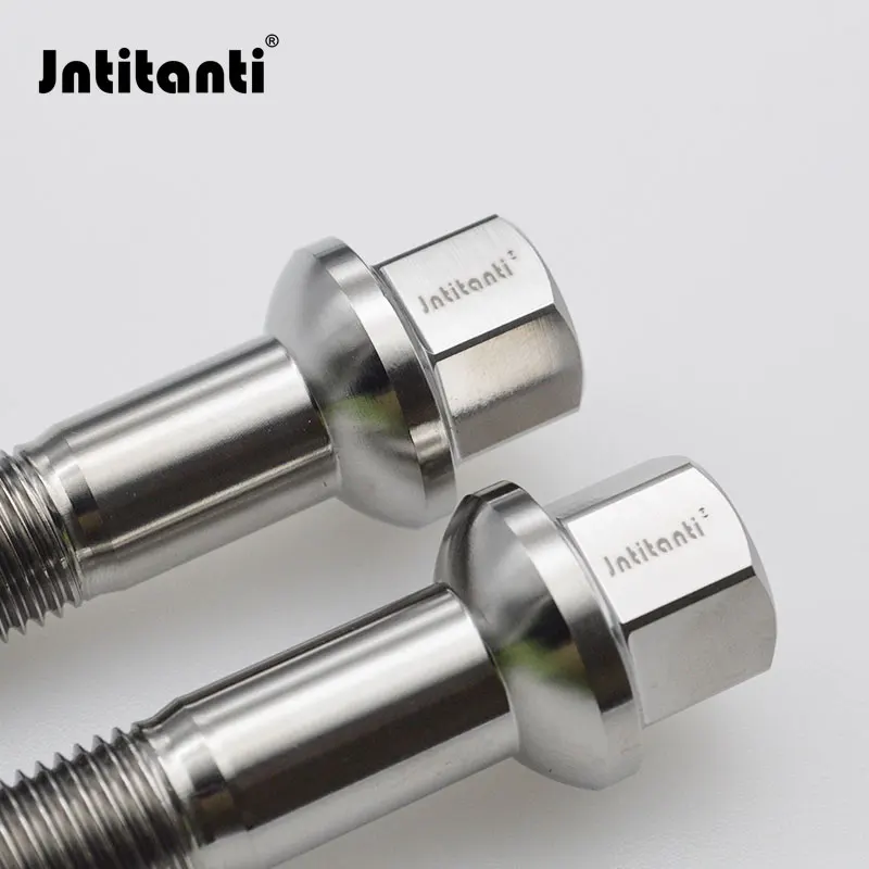 Jntitanti шаровое сиденье 10 9 класса Gr.5 титановый Колесный болт титановые болты M14 * 1