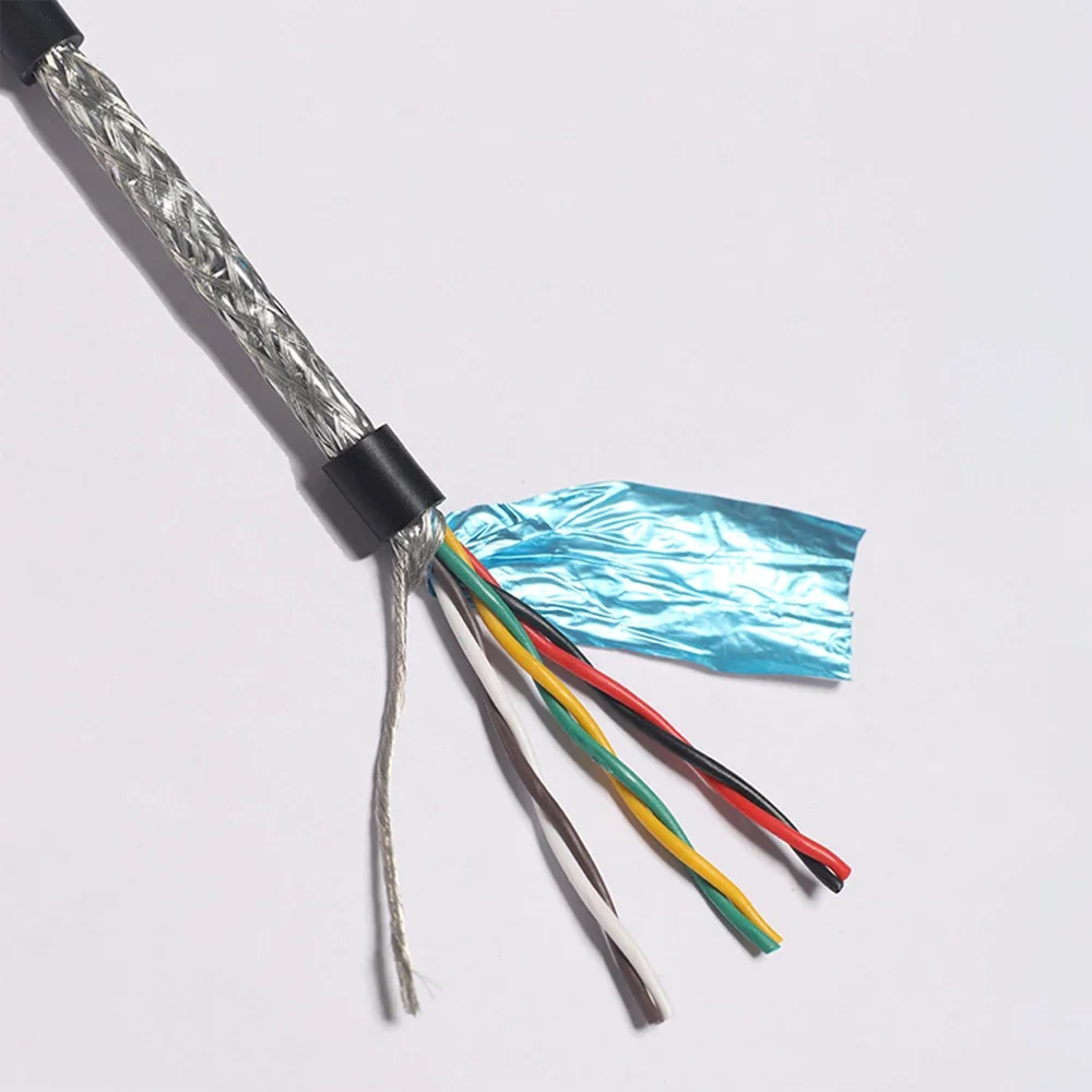 Коммуникационная линия из чистой меди 4-ядерная витая пара экранированный провод