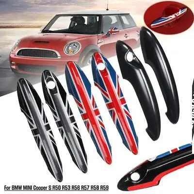 

Глянцевая черная крышка дверной ручки для Mini Cooper r55 r56 r57 r58 r59 r60 r61-