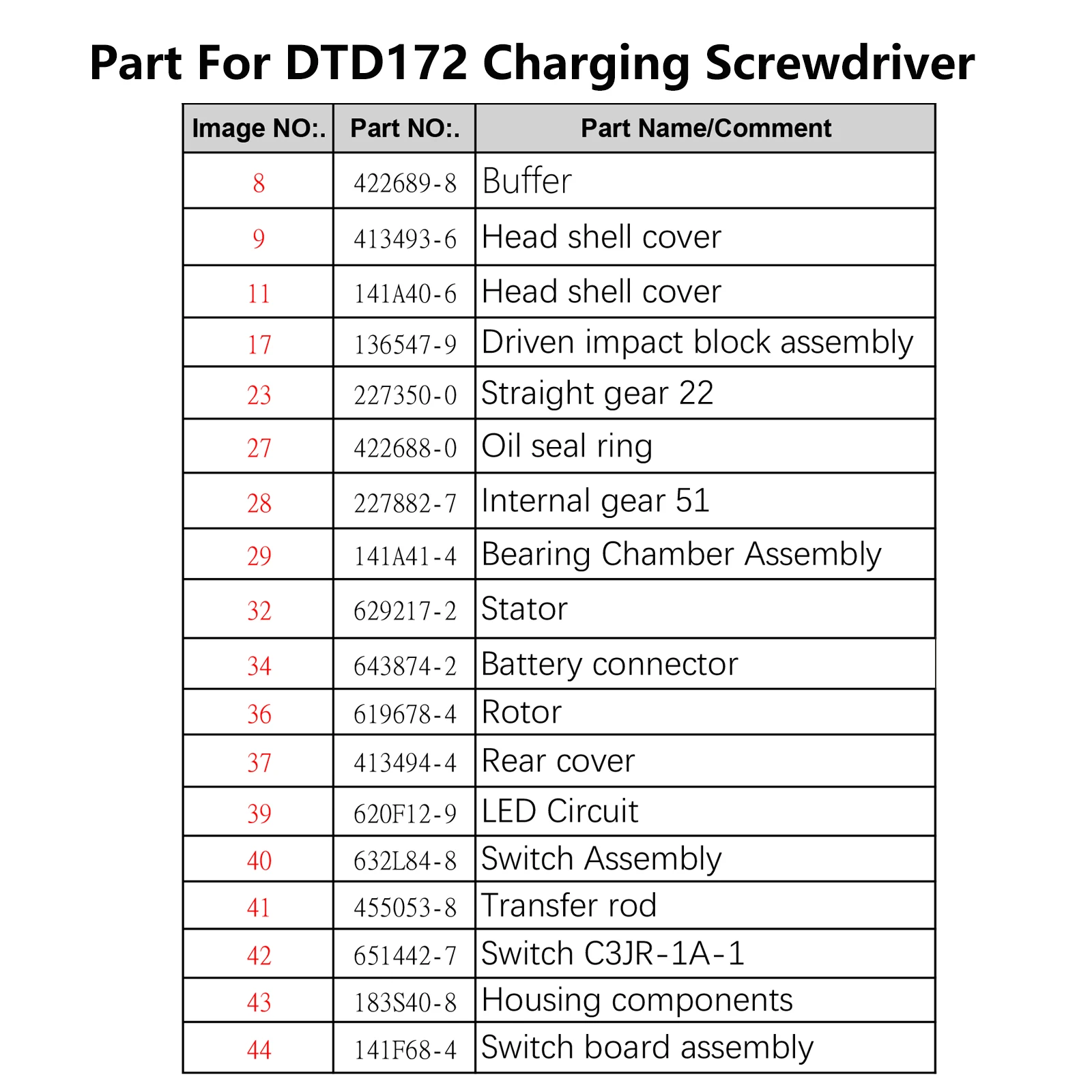 Оригинальный телефон переключатель в сборе перезаряжаемый ударный шуруповерт