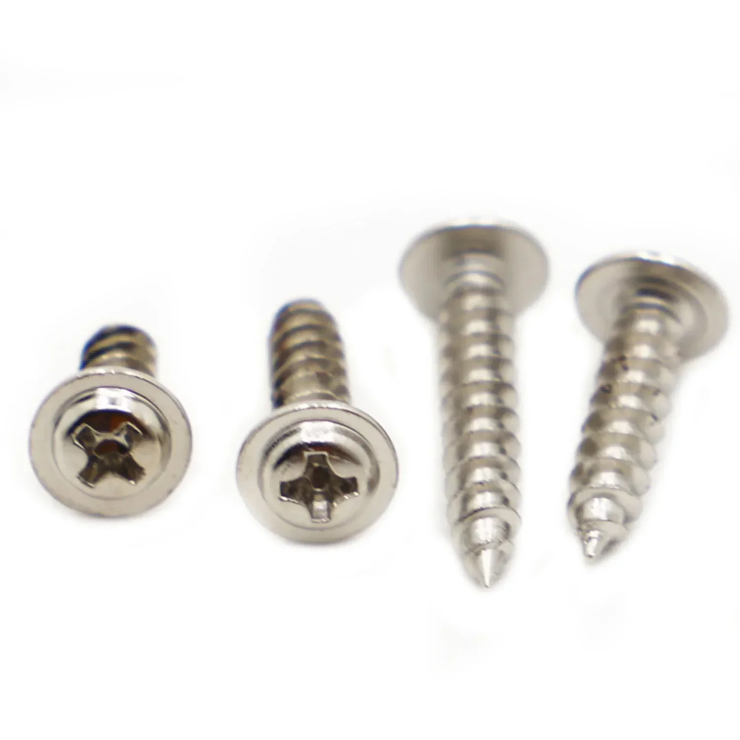 

Саморезы из никелевой стали с крестообразной круглой головкой PWA с цилиндрической головкой и винтом M1.2 M1.4 M1.7 M2 M2.3 M2.6 M3 M3.5 M4