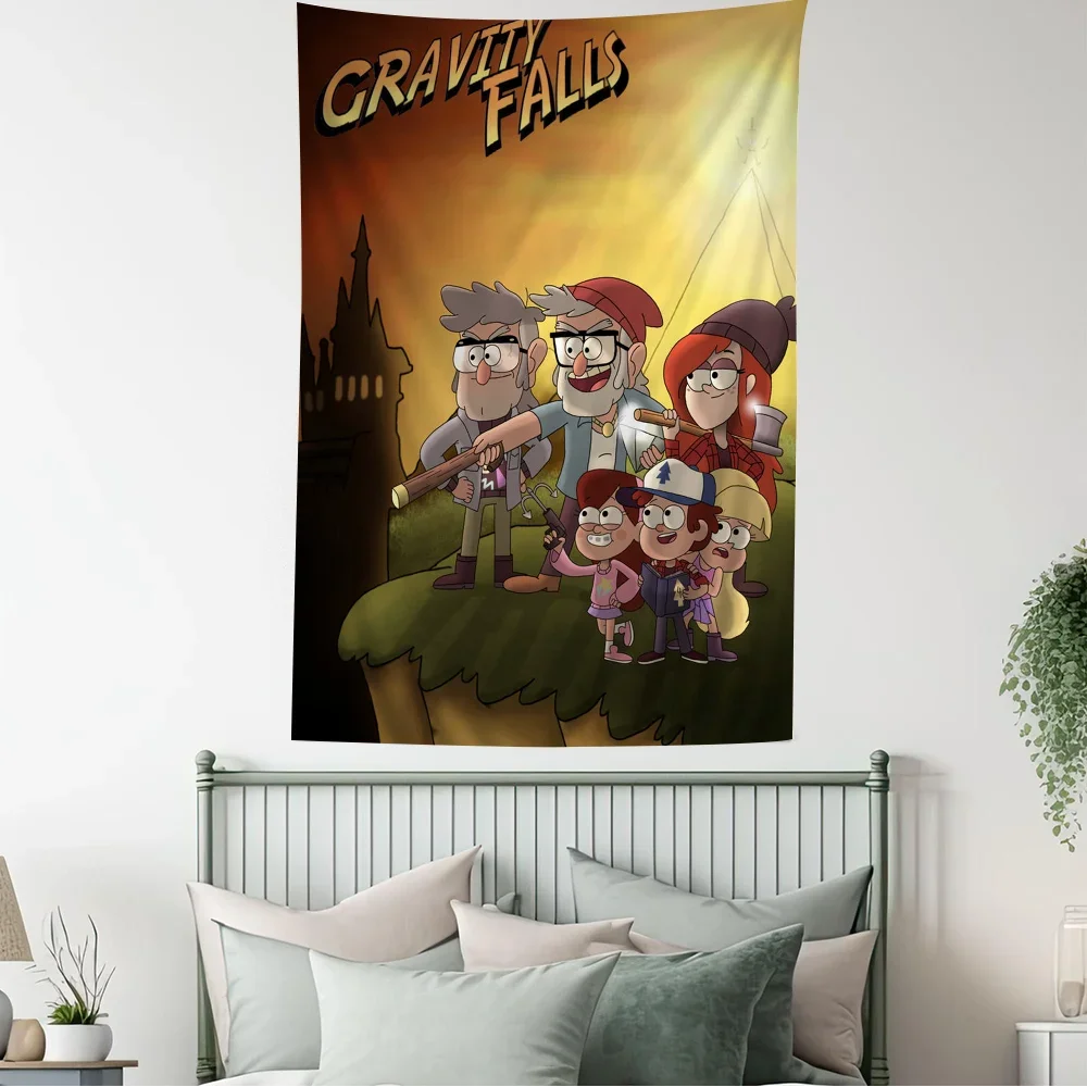 G-Gravity F-Falls декоративный настенный гобелен для гостиной
