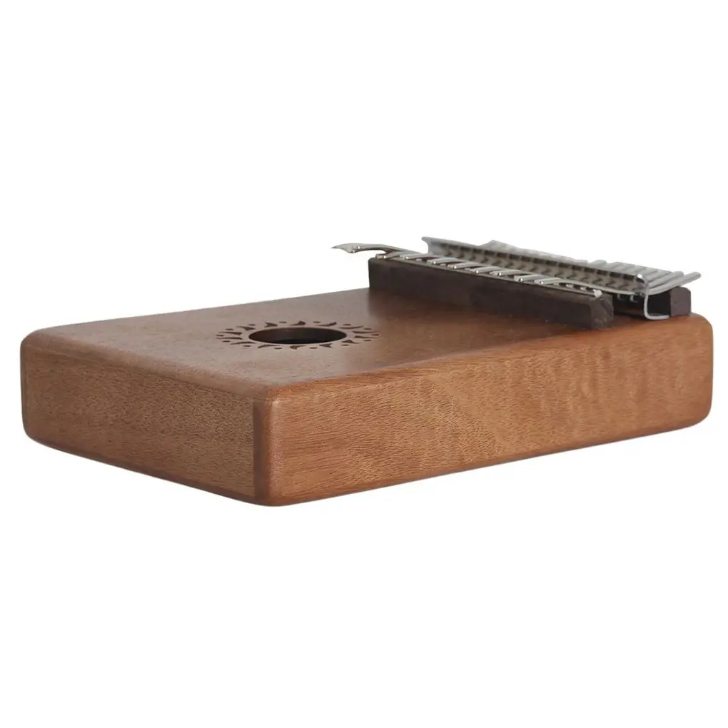 

Kalimba Mahogany Thumb Piano 17-key Mbira Sanza Solid Wood with Tuning Hammer Musical Instrument