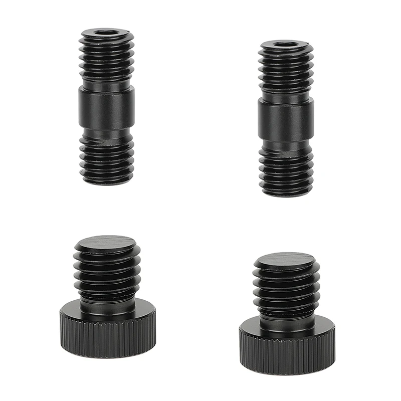 

CAMVATE 15mm Rod Plug Caps 1/4"-20 Female to M12 Male and M12 Thread Screw Connector Packs For DSLR Camera Cage Photography Rig