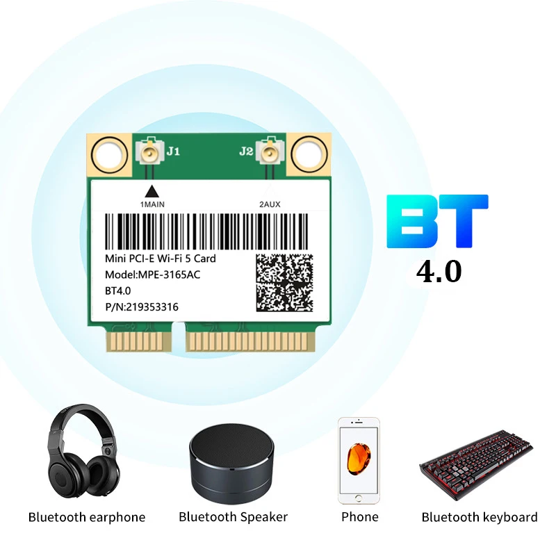 Двухдиапазонный 300 Мбит/с BCM943228HMB для Bluetooth 2 4 802.11a/b/g/n беспроводная карта Wi-Fi