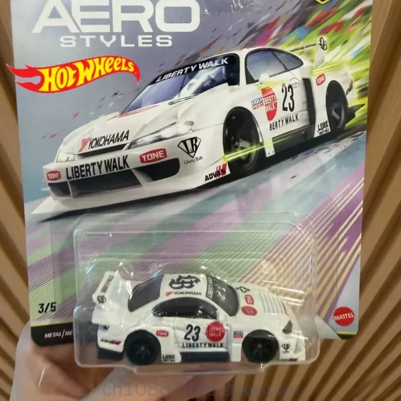 Фото Коллекционная модель автомобиля Aero Styles Premiums Series Fpy86 Hot Wheels: Nissan Skyline GTR, Audi A4, Nissan S15, Lexus RC, Chevrolet (из сплава) №2