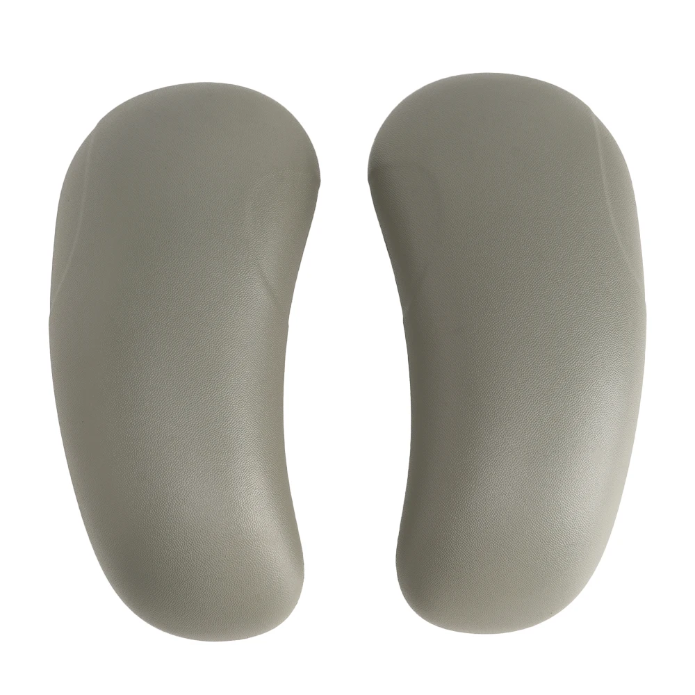 Фото Сменные накладки на подлокотники для стула Herman Miller Mirra 1, черный/серый цвет (1 пара) №4