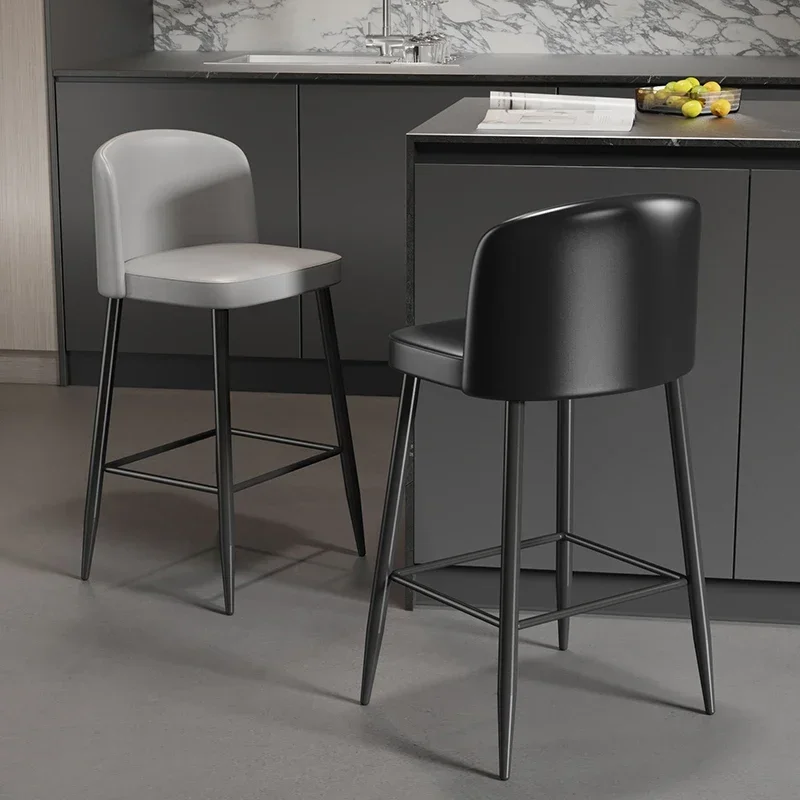 Роскошное белое высокое барное кресло детское весы наружный дизайн деревянная