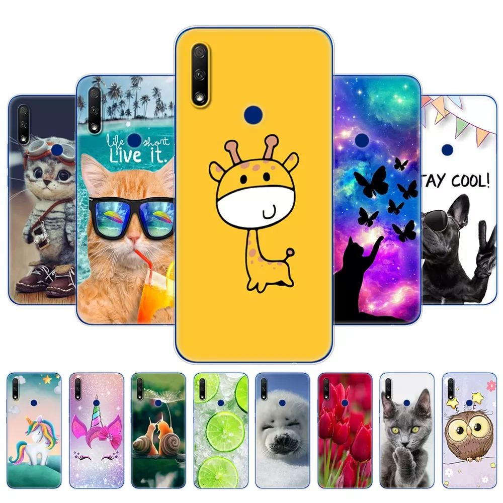 

For Honor 9X Global Case For Honor 9X Premium Case Silicon TPU Soft Back Phone Case For Honor 9X Premium STK-LX1 Bumper