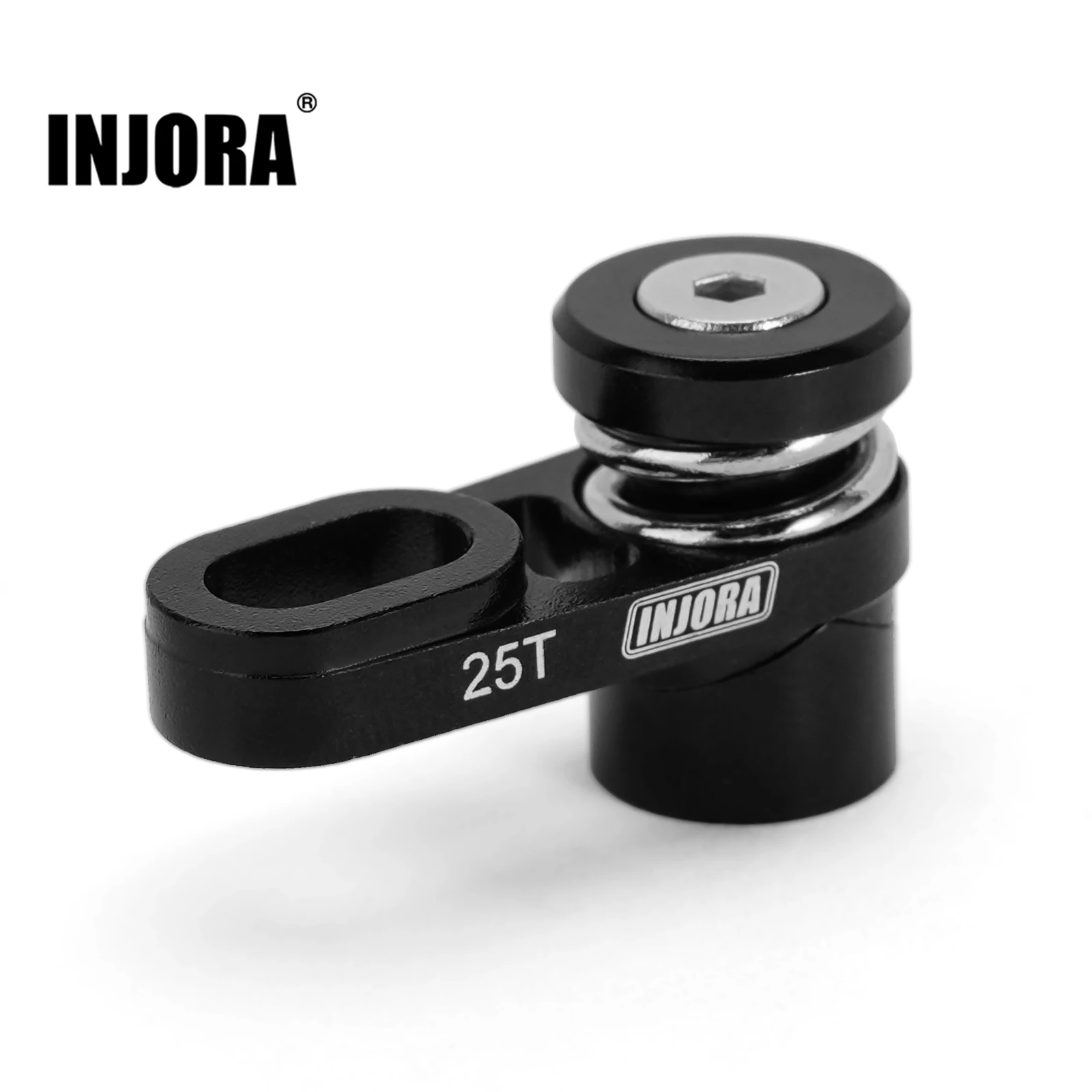 INJORA 25T Алюминиевый трансмиссионный сдвиг разгрузочный сервопривод для 1/10 RC Гусеничный осевой SCX10 PRO SCX10 III обновление