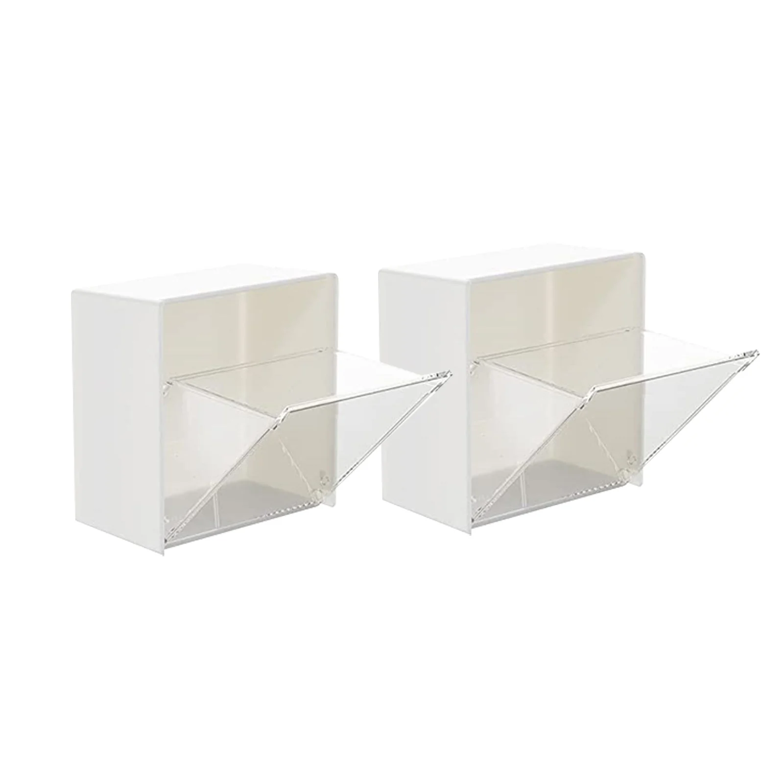 

Wall-Mounted Clamshell Storage Box Multifunctional Wall Organizer Waterproof Storage Containers for Bedroom Bathroom Kitchen