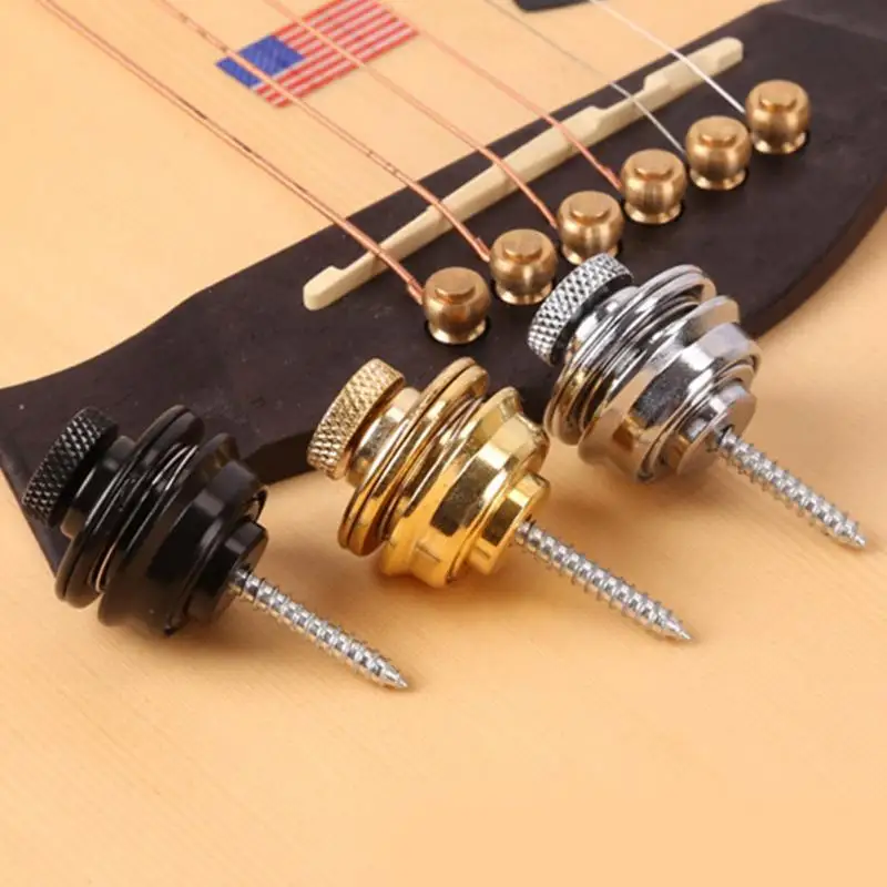 

1 PCS Guitar Strap Lock Straplock Button Guitar Buckle Skidproof for Acoustic Electric Bass Strap Guitar Strap Accessories