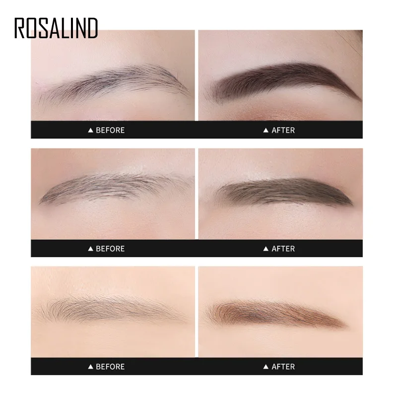 Тени для бровей карандаш красящий маркер двухсторонний татуаж тонкий скетч