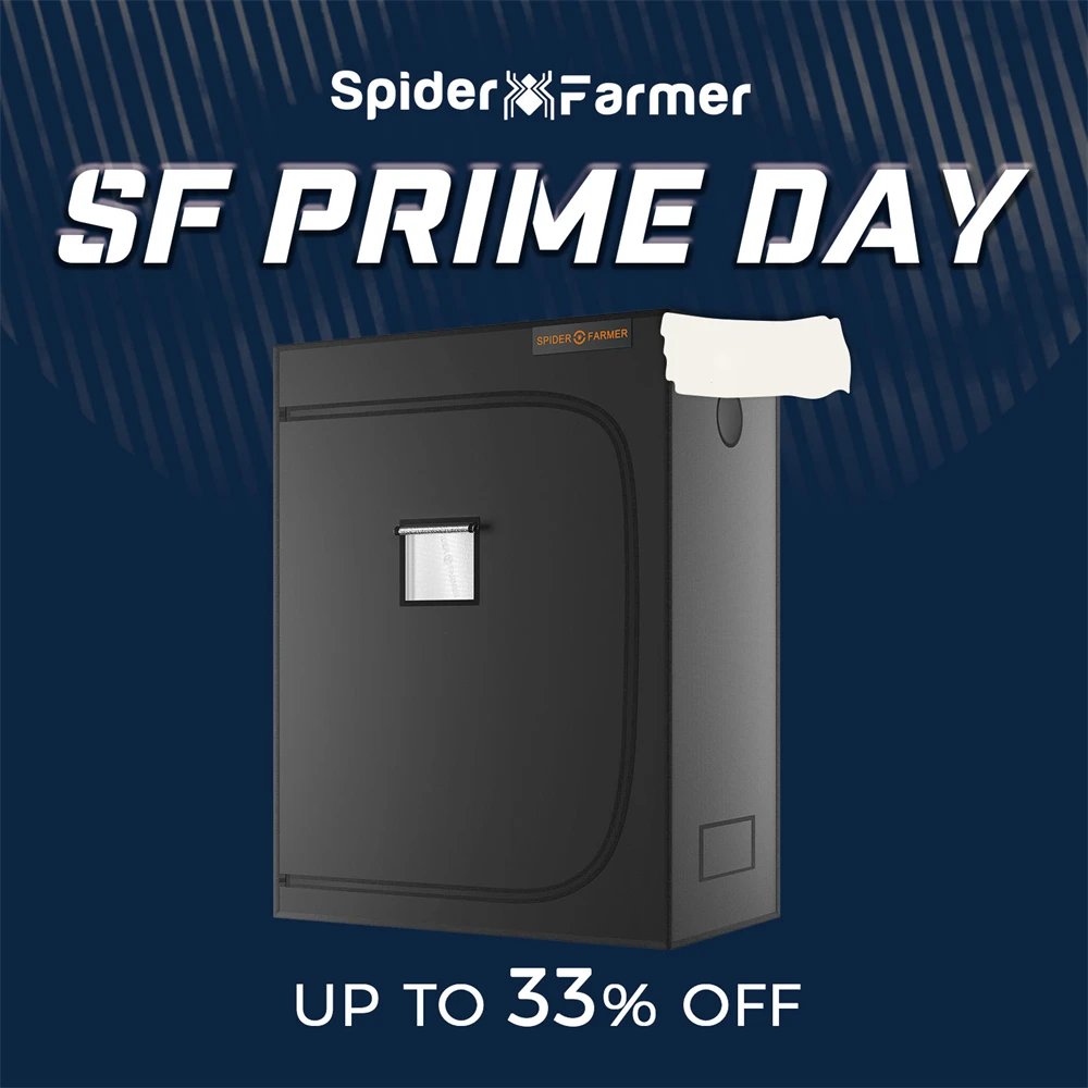Spider Farmer SF140X70X200CM Grow Tent Reflective Mylar 1680D Oxford Cloth Indoor Hydroponic Home Box For Plants