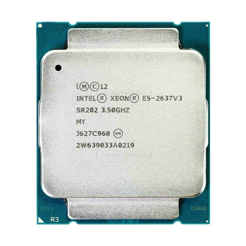 Процессор Intel Xeon E5 2637 V3 3,5 ГГц четырехъядерный 15 Мб LGA 2011-3 135 Вт E5 2637V 3 ЦП