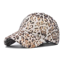leopard print baseball cap for women fashion hats designer gilded caps for woman snapback hat
