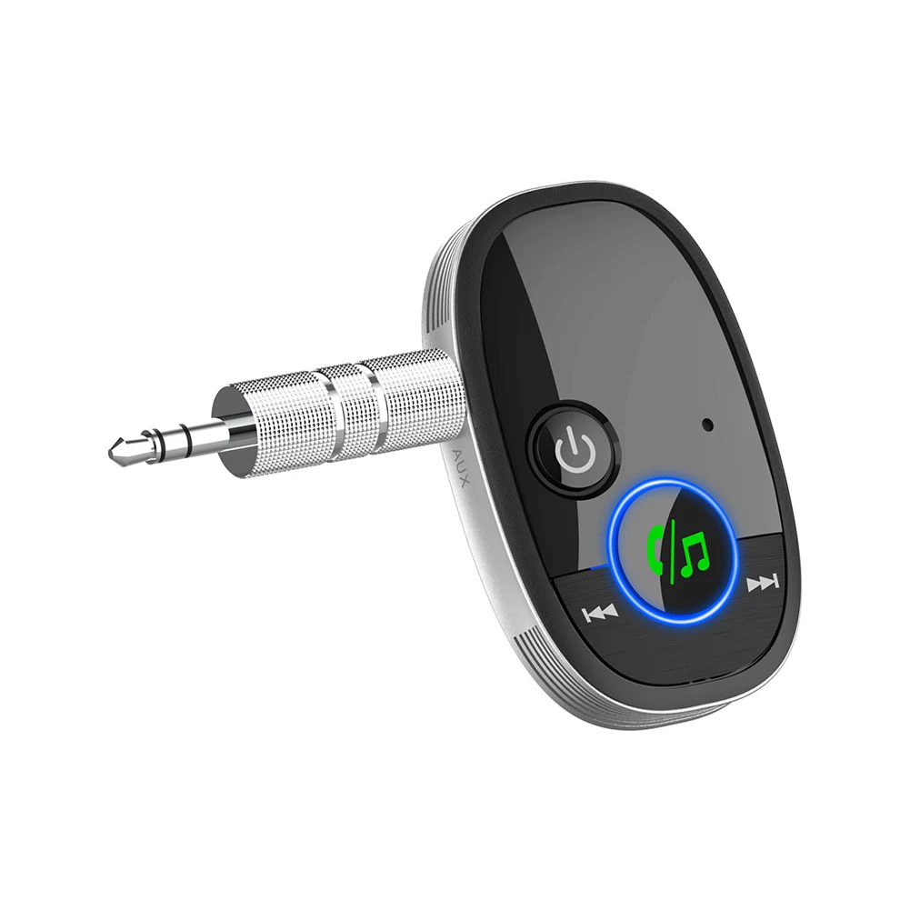 

Car Aux Bluetooth Compatible 5.0 Adapter Wireless 3.5mm 3.5 Jack Stereo Music Audio Receiver for Auto Hands Free Car Kit Speaker