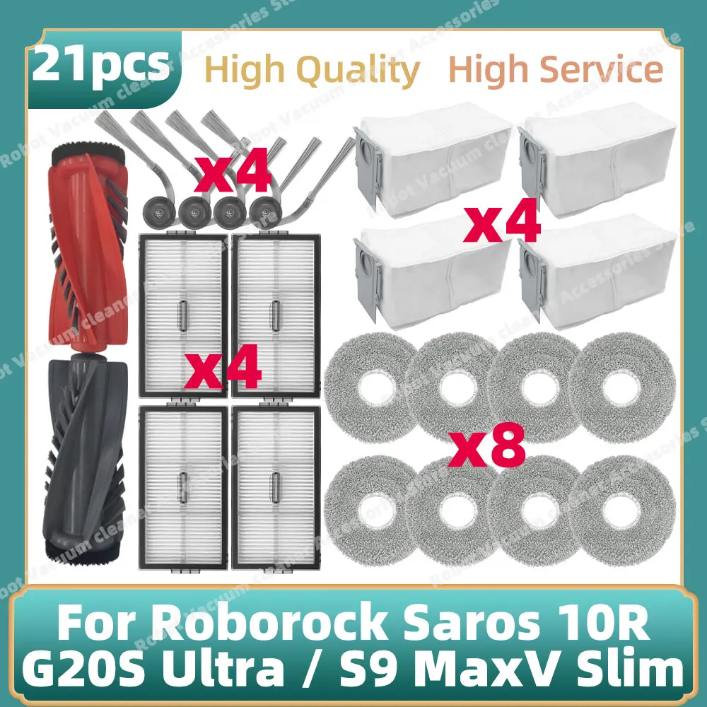 

Запчасти для Roborock Saros 10R / G20S Ultra / S9 MaxV Slim / Qrevo CurvX / Qrevo EdgeT