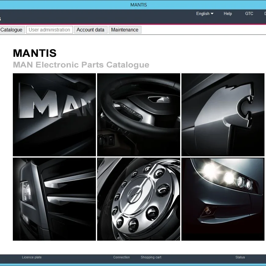 2024 11 Man MANTIS EPC V702 каталог запасных частей информационная система для мастерской