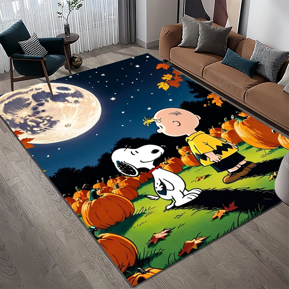 Ретро Снупи Кавайный мультяшный коврик для собаки ковры гостиной спальни дивана