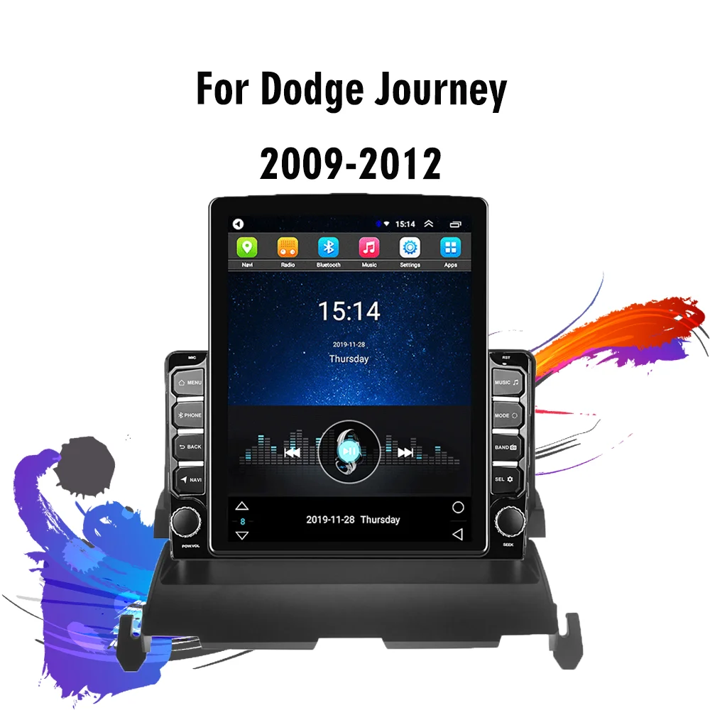 

4G Carplay Android Autoradio For DODGE Journey 2009-2012 9.7" Tesla Screen Car Multimedia Player GPS Navigator Stereo Head Unit